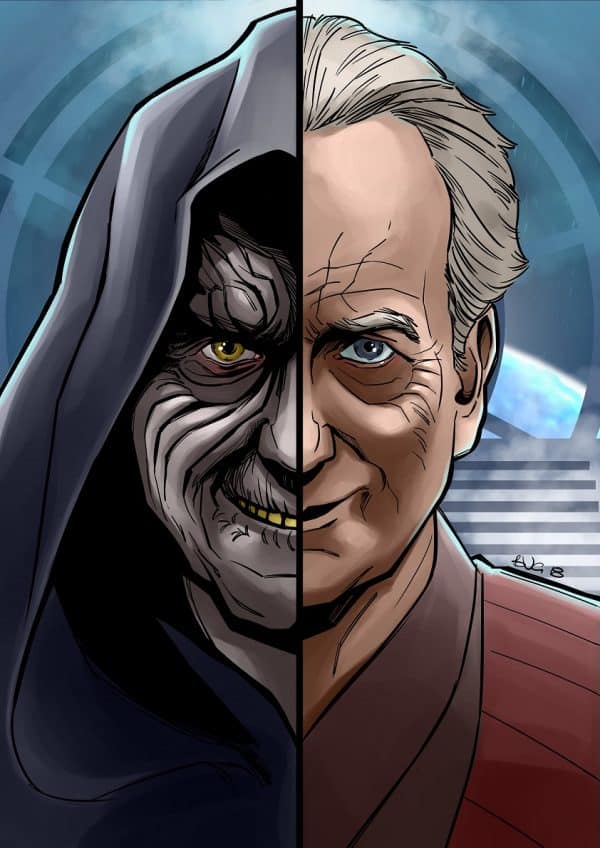 Emperor Vs Palpatine - Brad Van Geest