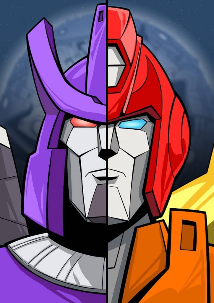 Galvatron Vs Rodimus Prime – Brad Van Geest – Comics2movies