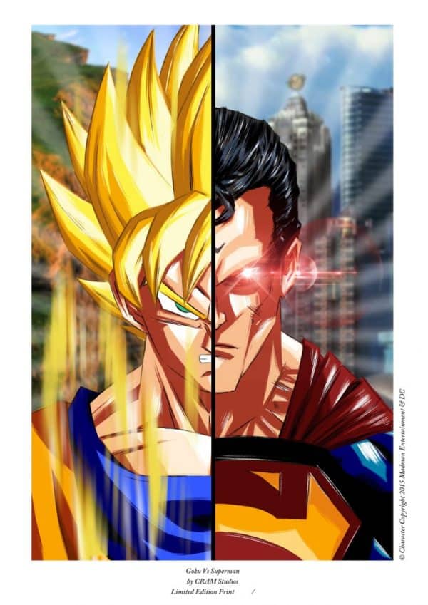 Goku Vs Superman - Cram Studios