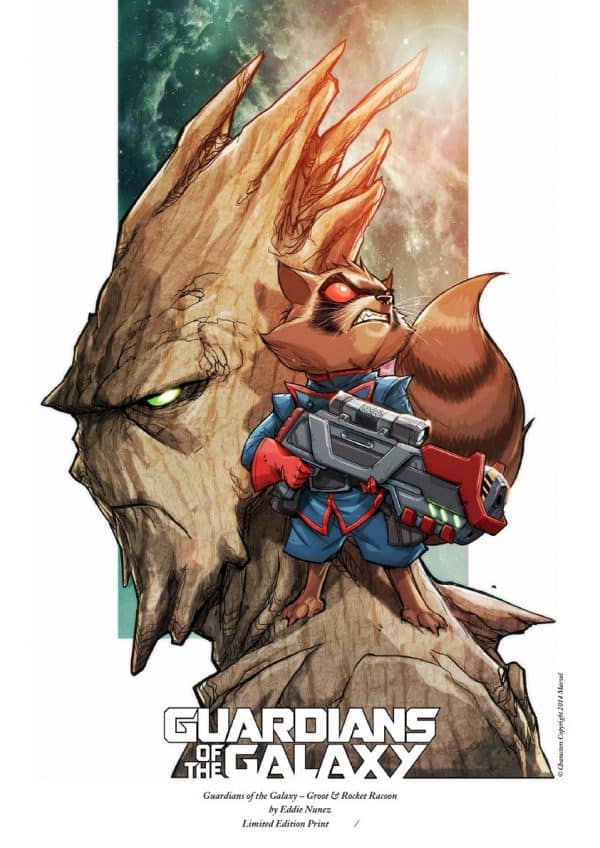 Groot and Rocket Raccoon - Eddie Nunez