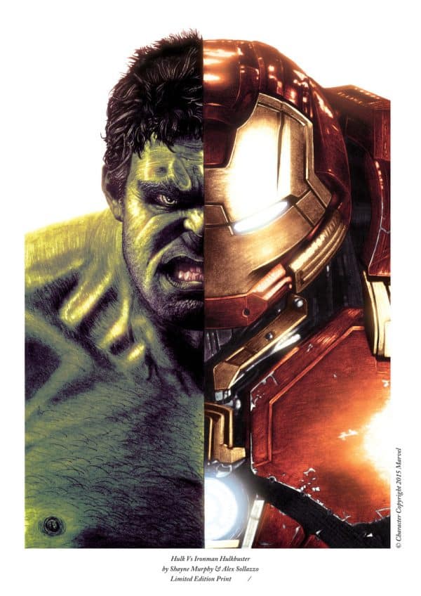 Hulk Vs Ironman Hulkbuster - Shayne Murphy