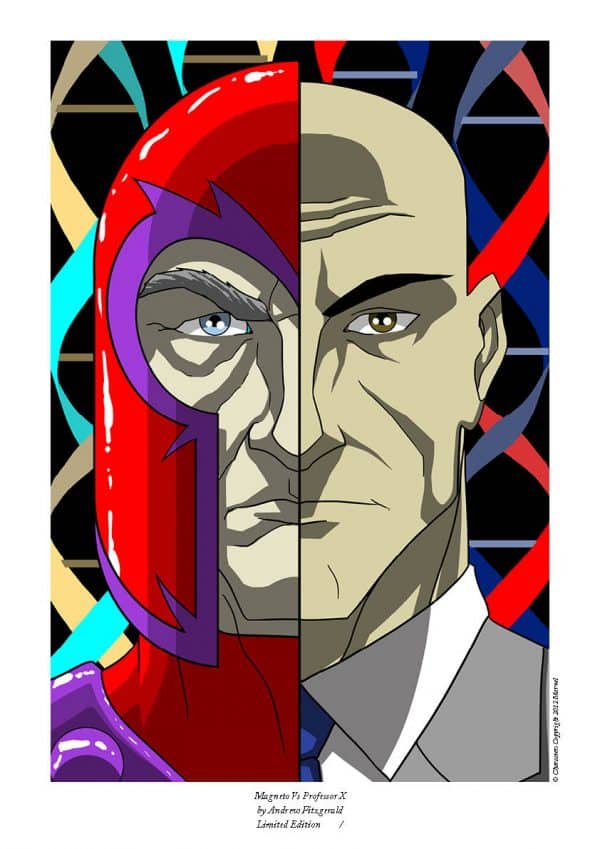 Magneto Vs Professor X - Andrew Fitzgerald