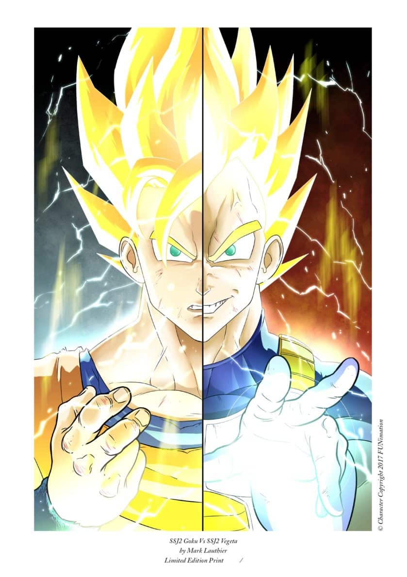 Dragon Ball Super on X: #Vegeta #SSJ2 -->  / X