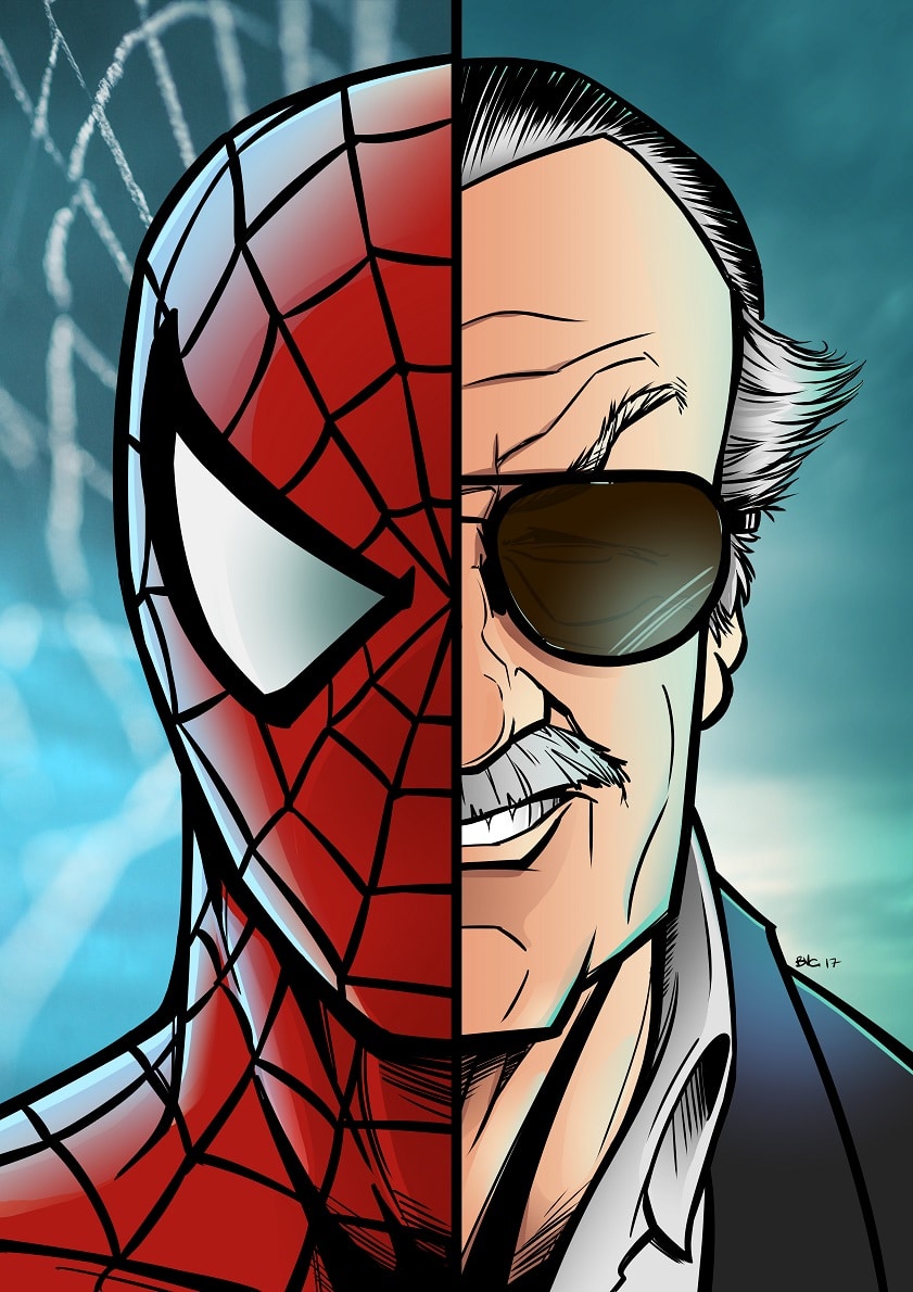 Spiderman Vs Stan Lee – Brad Van Geest – COMICS2MOVIES