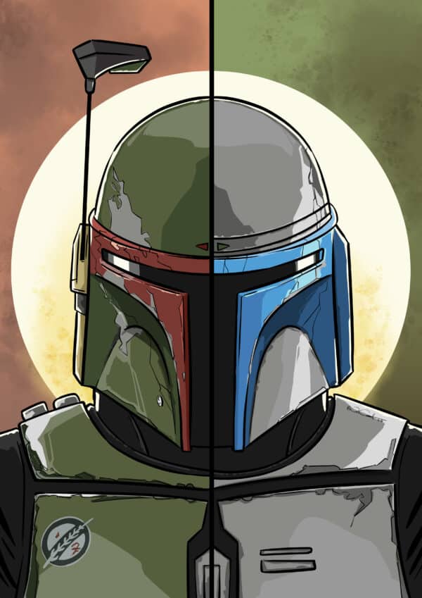 Boba Fett Vs Jango Fett - Brad Van Geest